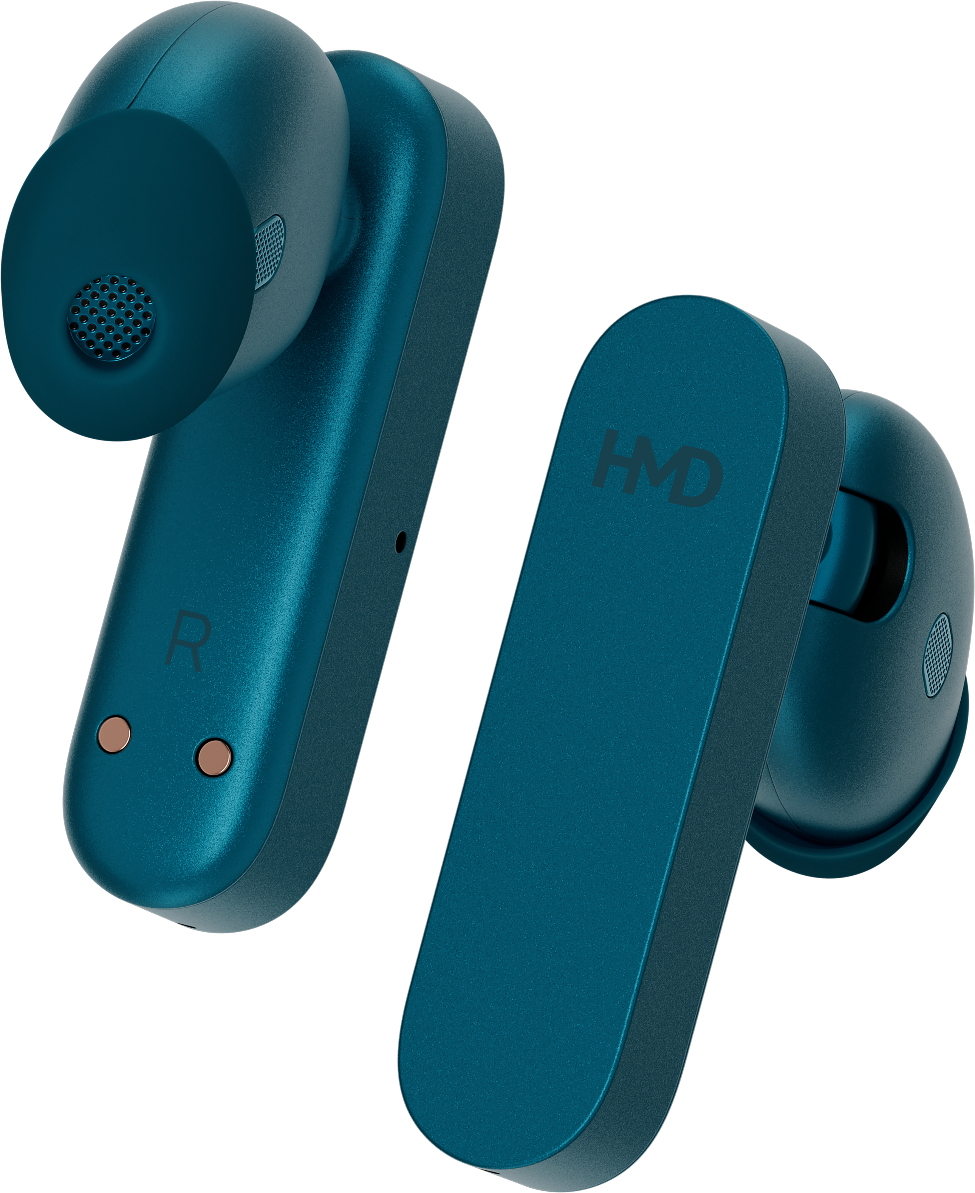 HMD Amped Buds Auricolare Wireless In-ear Chiamate/Musica/Sport/Tutti i giorni Bluetooth Ciano