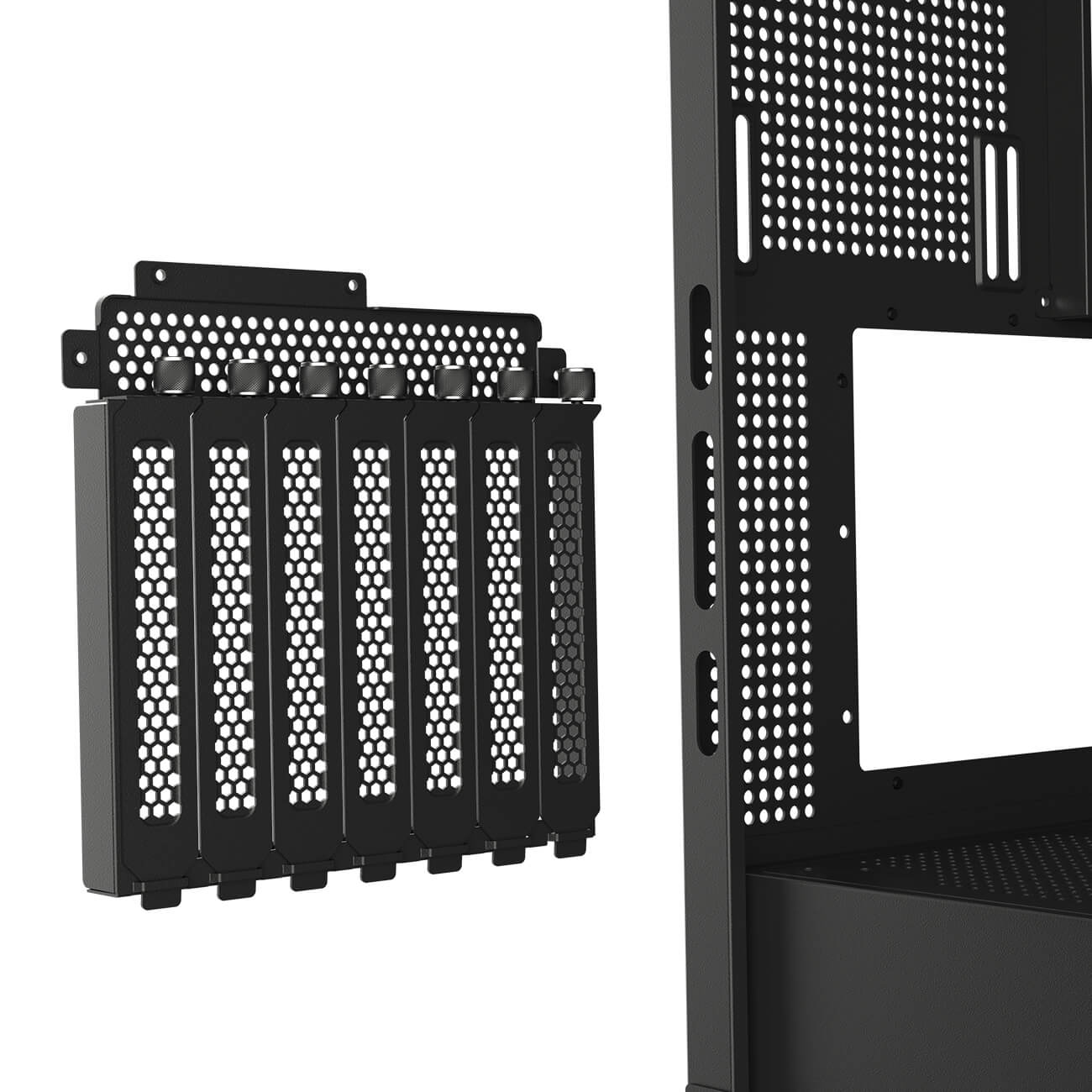 COUGAR Midi Tower Case, FV270 ARGB, Black – image 7