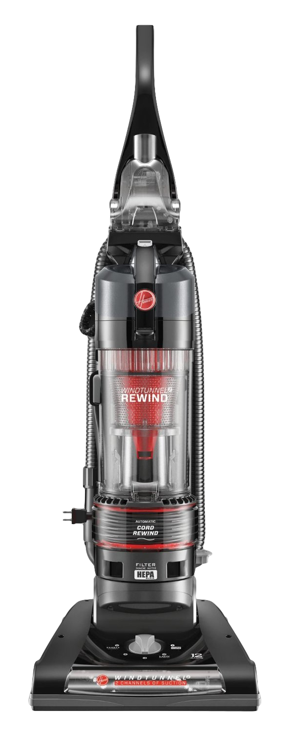 Hoover UH70821PC stick vacuum/electric broom Upright vacuum Dry HEPA Bagless Black – image 1