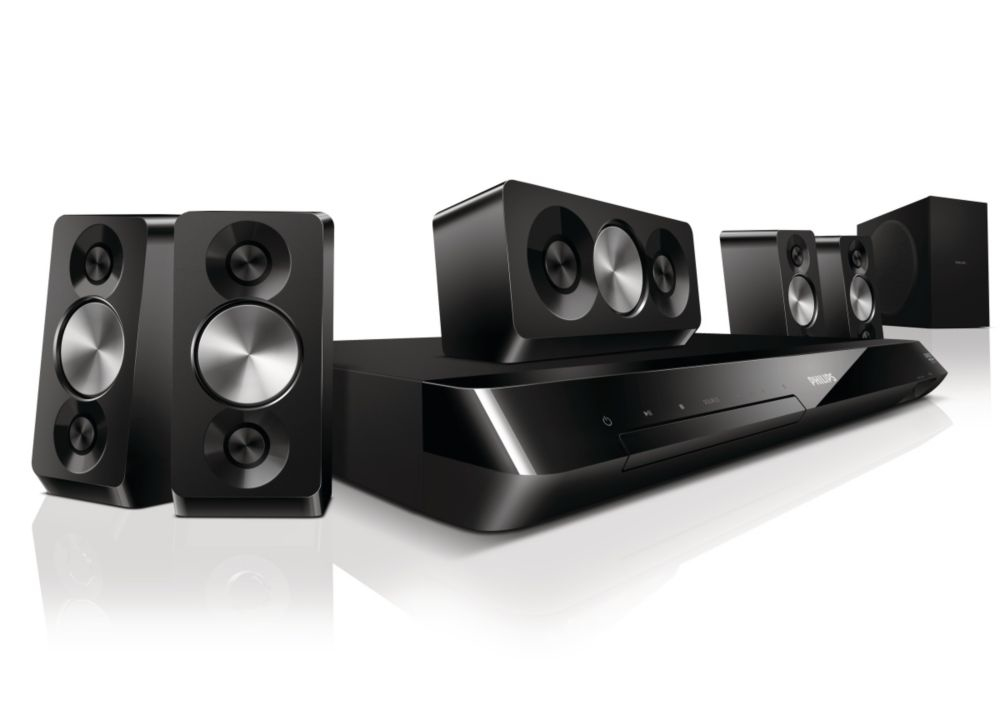 Philips HTS5533/55 home cinema system 5.1 channels – image 1