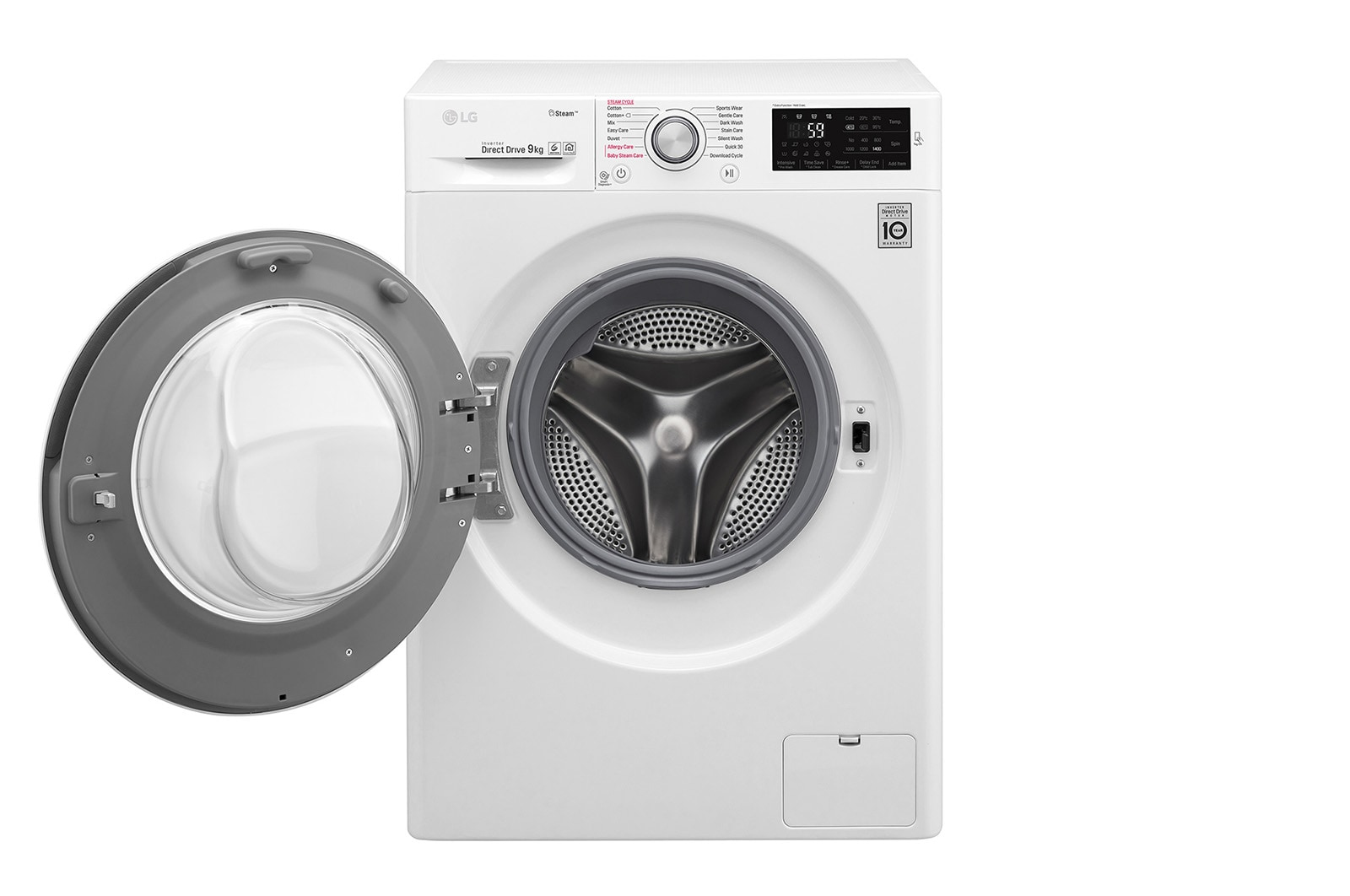 LG F4J5VY4W washing machine Front-load – image 2