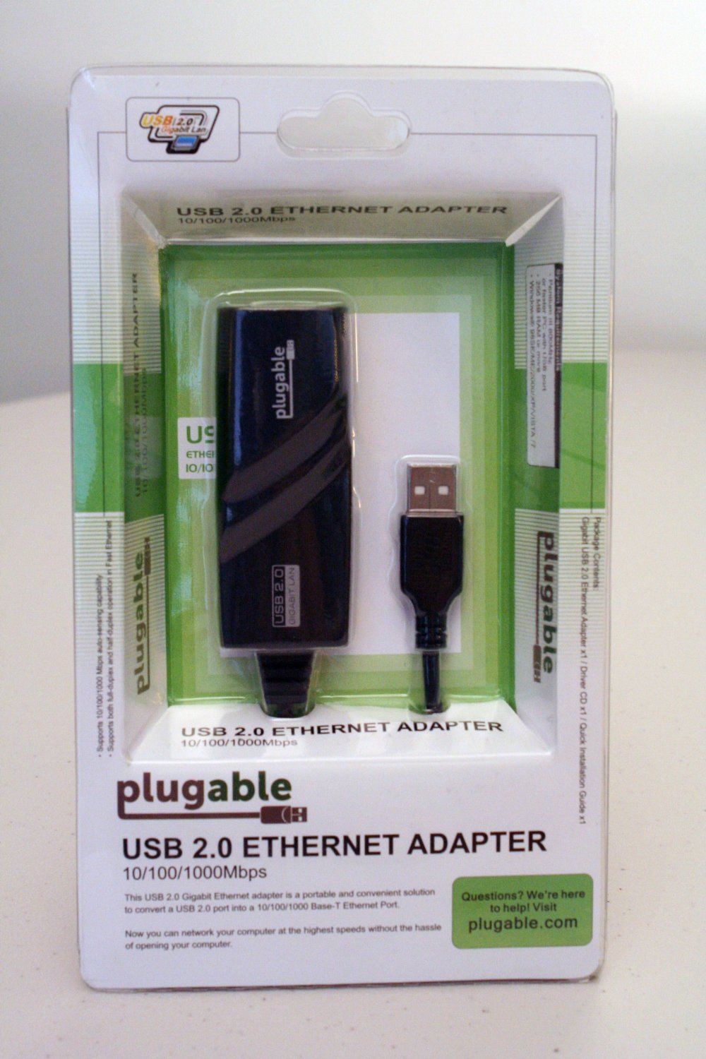 Plugable Technologies USB2-E1000 network card Ethernet – image 2