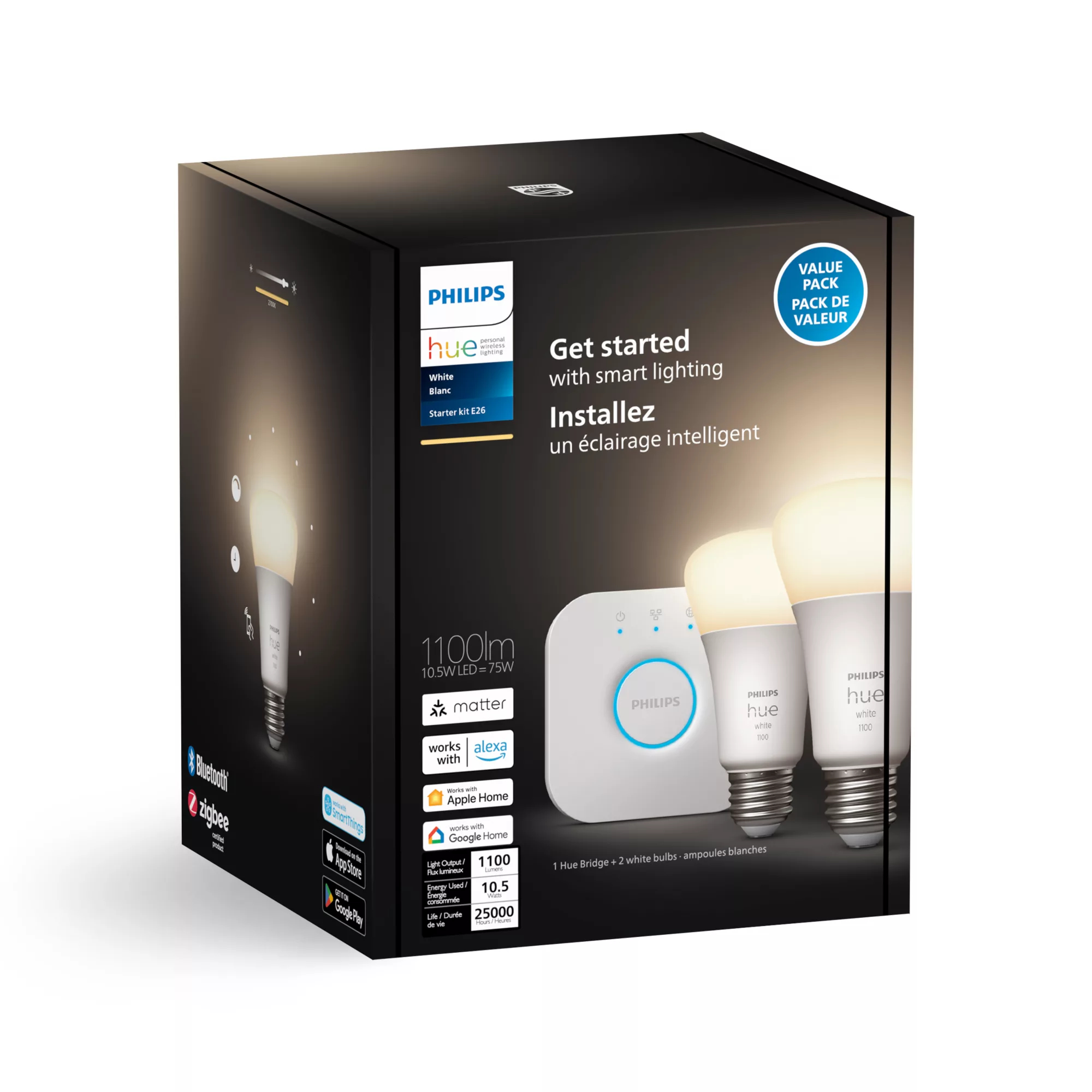 Philips by Signify Philips Hue White 046677563097 smart lighting Smart bulb Bluetooth/Zigbee – image 4