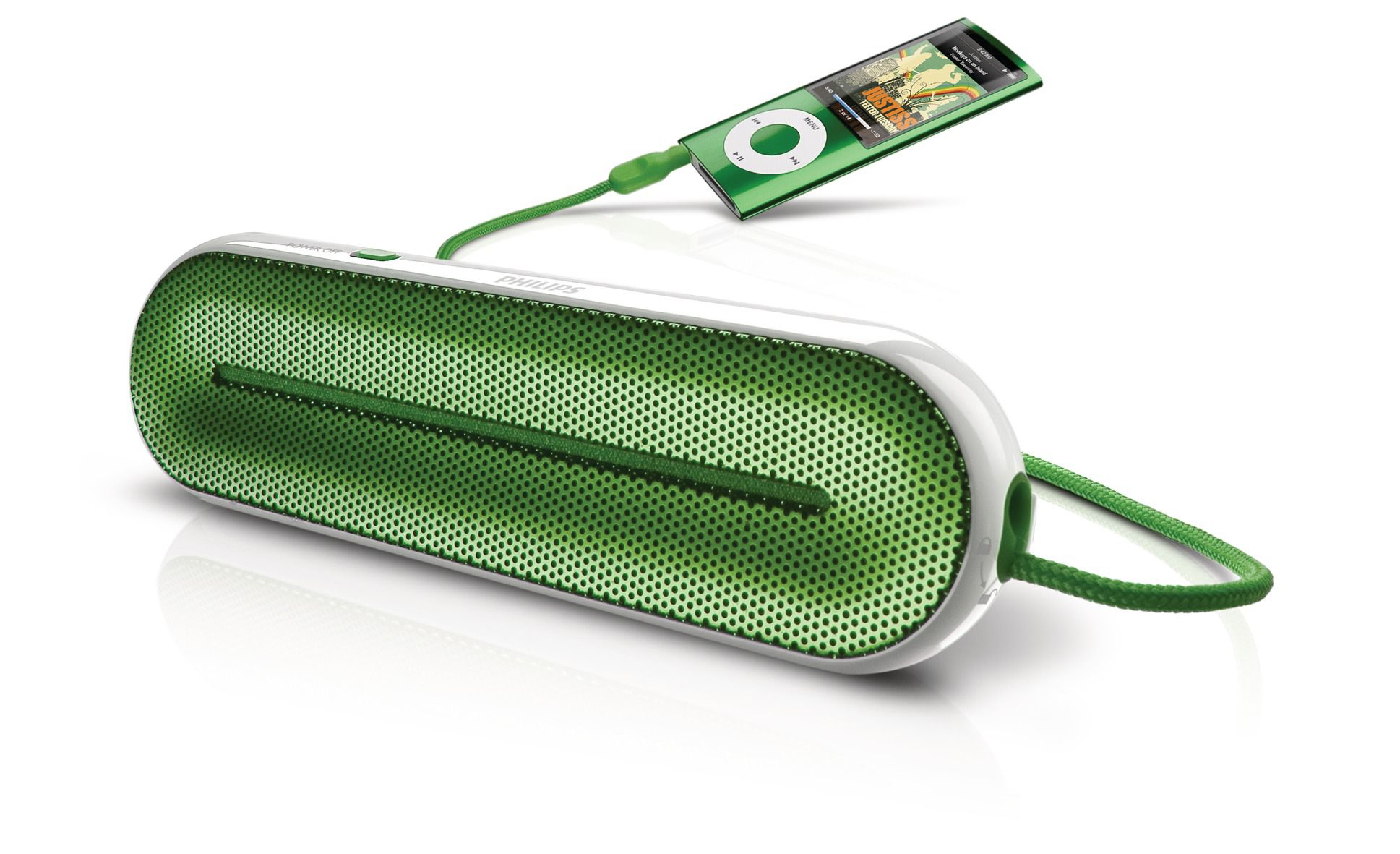 Philips MP3 portable speaker SBA1600GRN/27 – image 1