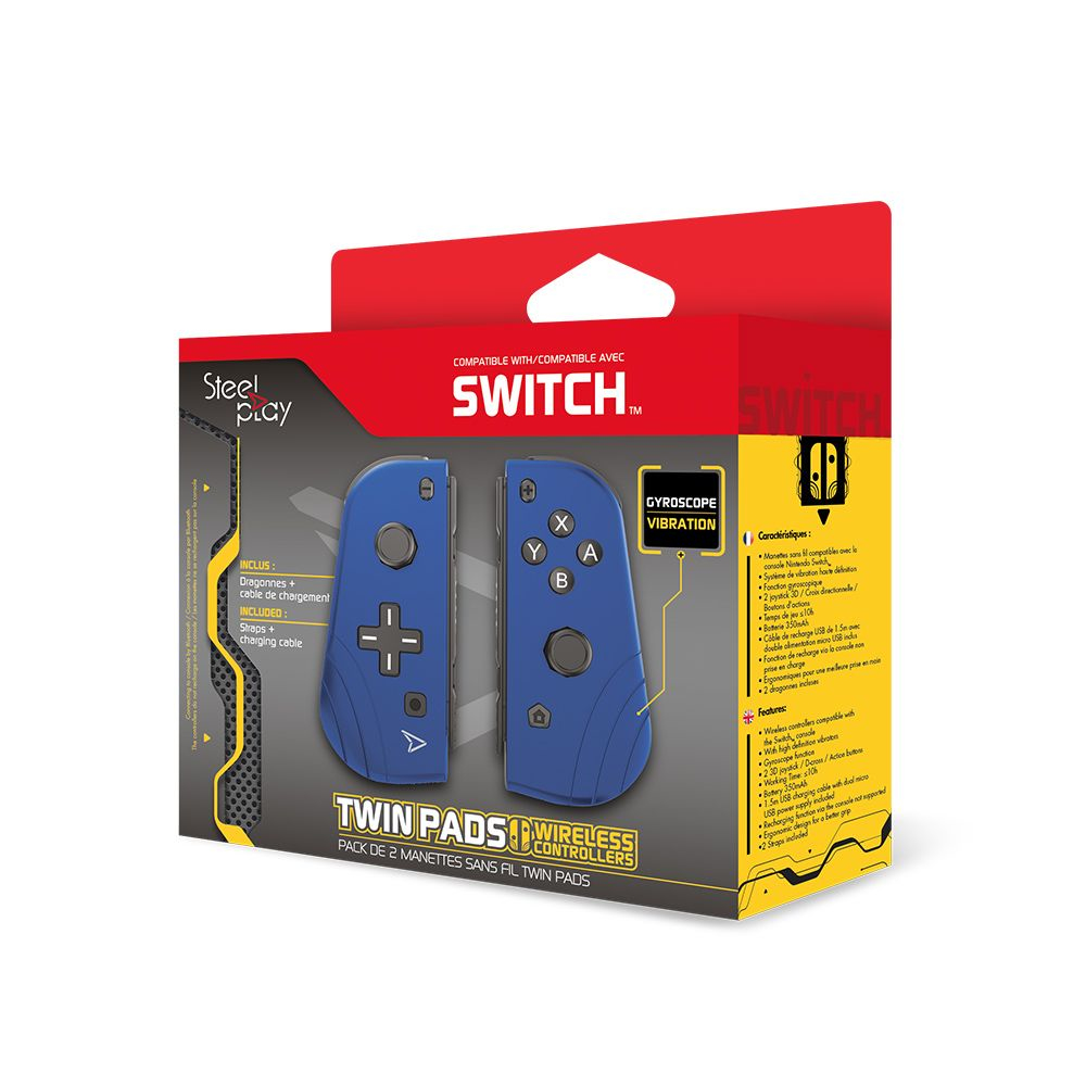 Steelplay JVASWI00080 Gaming Controller Blue Gamepad Analogue / Digital Nintendo Switch – image 2