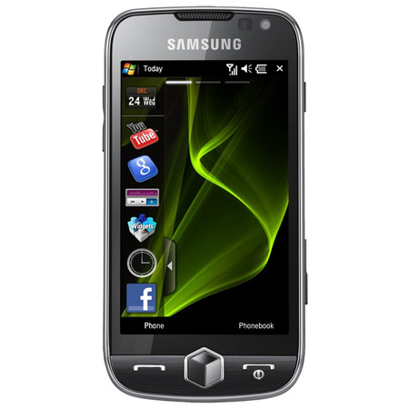 Samsung i8000 9.4 cm (3.7") 1500 mAh Black, Red