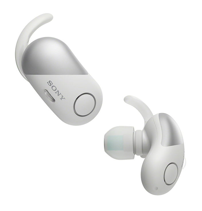 Sony WFSP700NW cuffia e auricolare True Wireless Stereo (TWS) A clip, In-ear Musica e Chiamate Bluetooth Bianco