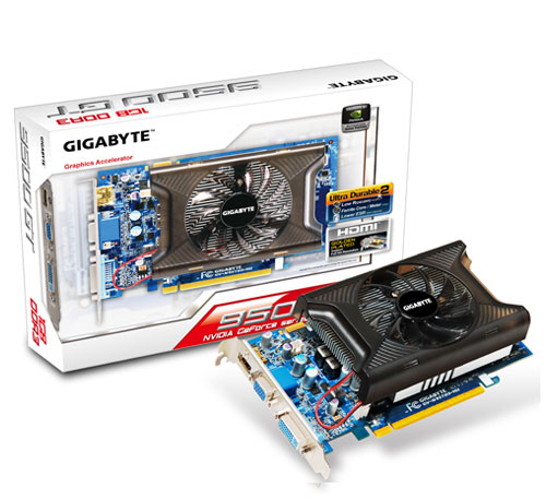 GIGABYTE GV-N95TD3-1GI graphics card NVIDIA GeForce 9500 GT