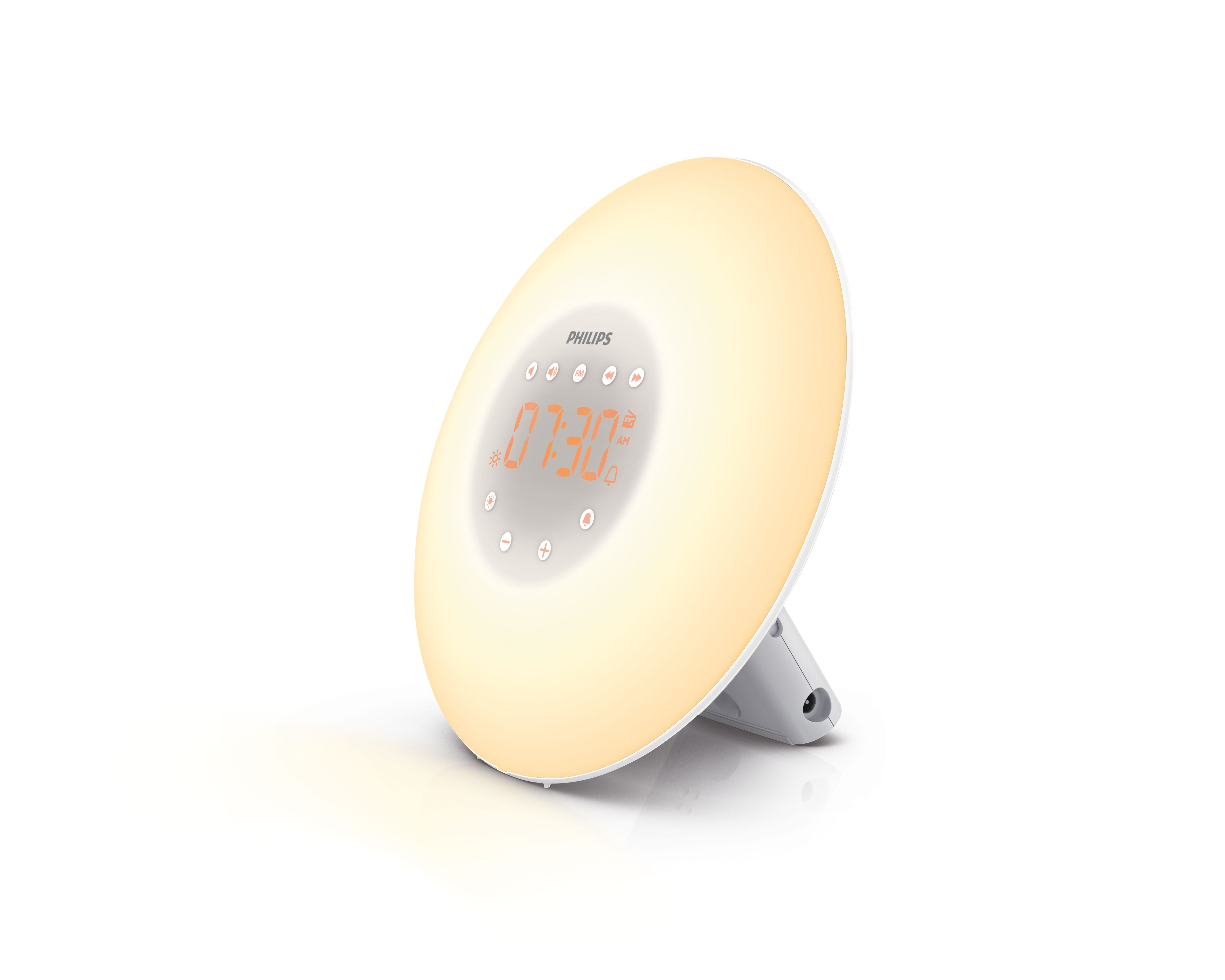 صورة Philips HF3500/60 ضوء الاستيقاظ LED أصفر 200 لوكس
