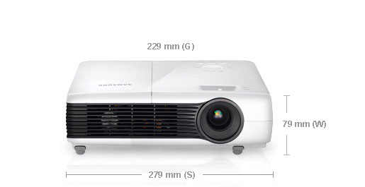 Samsung SP-M250S 2500 ANSI lumens LCD SVGA (800x600) White – image 2