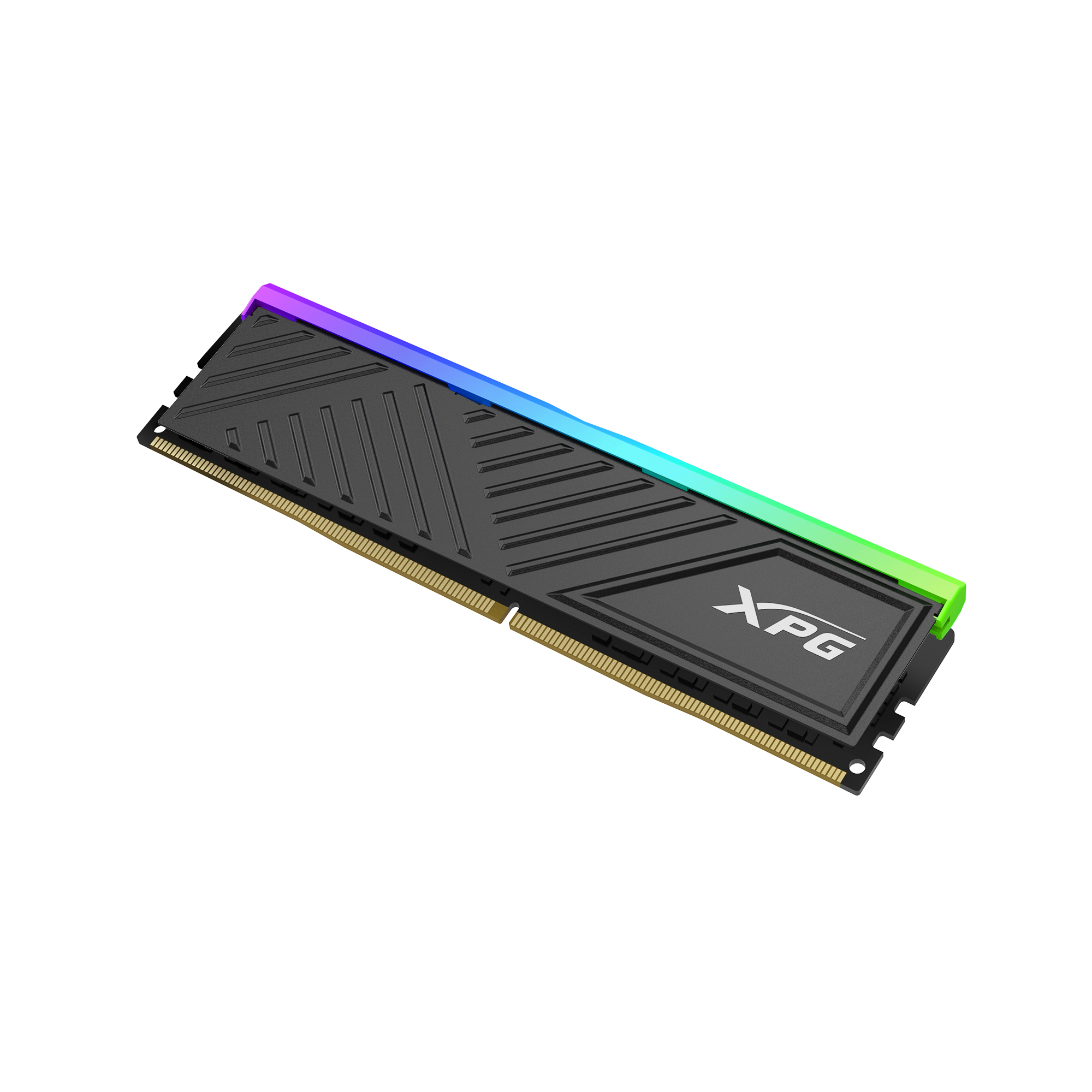 Memoria RAM DDR4 DIMM 16GB 3200MHz CL16 XPG SPECTRIX D35G RGB, Color Negro. AX4U320016G16A-SBKD35G