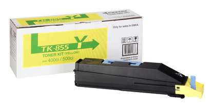 Kyocera TK-855Y Yellow Toner Cartridge