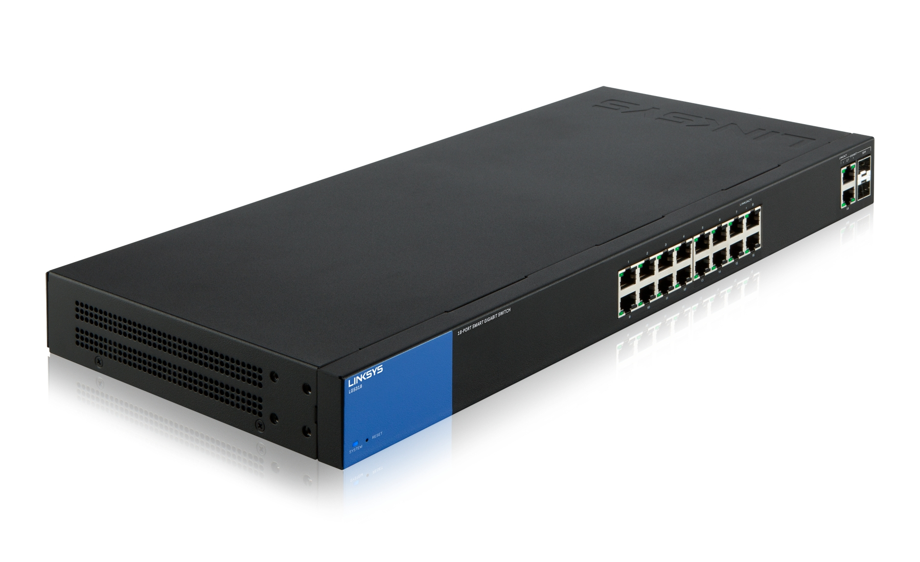Linksys 18-Port Smart Gigabit Switch (LGS318) – image 2