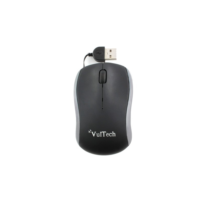 Vultech MN-01S mouse Travel Ambidextrous USB Type-A Optical 1200 DPI – image 1