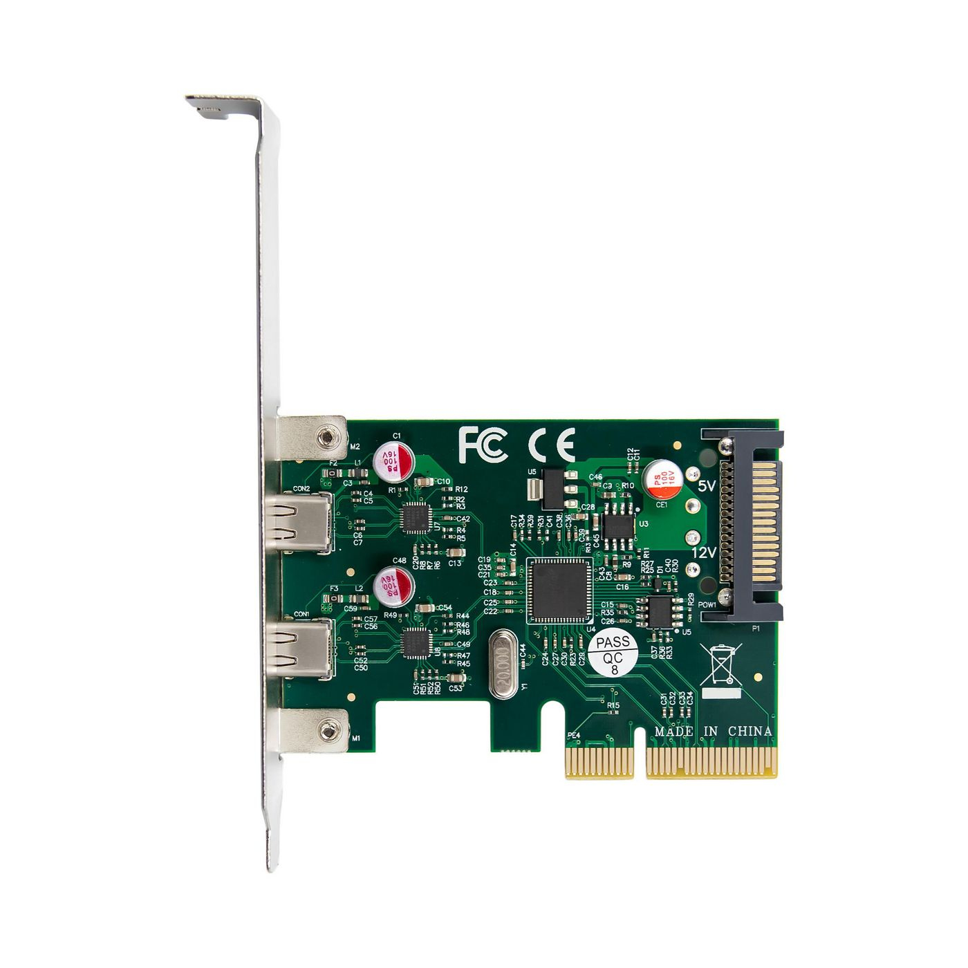 Microconnect MC-PCIE-614 interface cards/adapter Internal USB 3.2 Gen 1 (3.1 Gen 1) – image 2