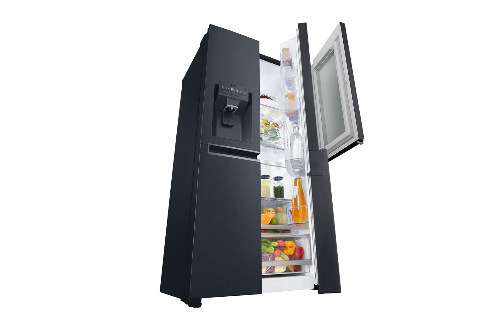 LG GSX960MTAZ side-by-side refrigerator Freestanding – image 5