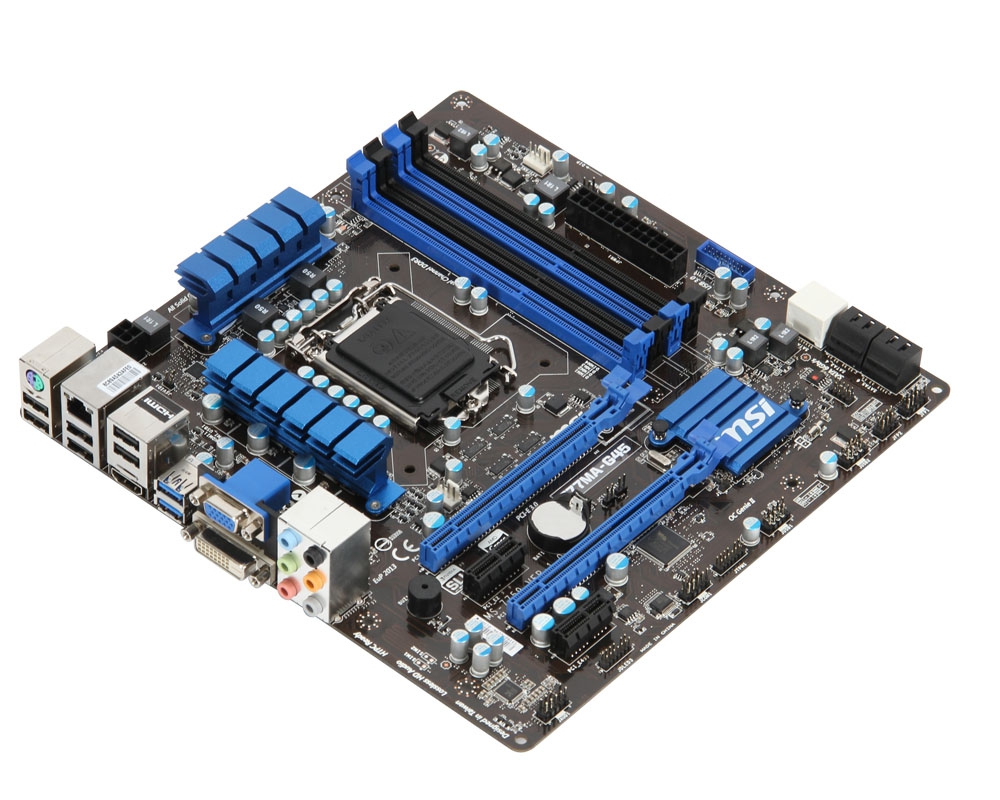 MSI Z77MA-G45 motherboard LGA 1155 (Socket H2) micro ATX