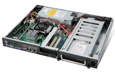 MSI PM-104 Rack (1U) Silver
