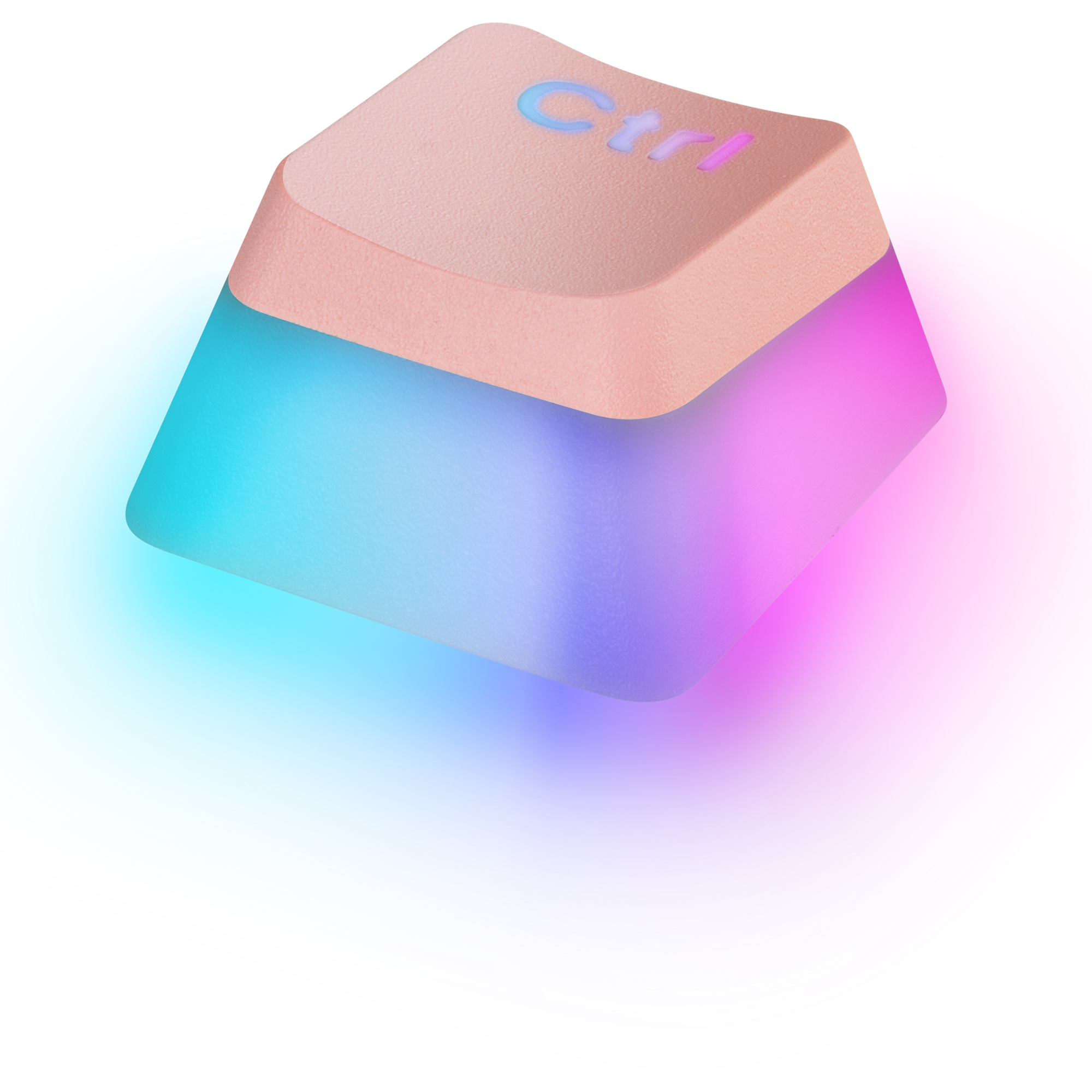 Mars Gaming MKCLOUD Wireless RGB Keyboard Pink Switch Blue French – image 7