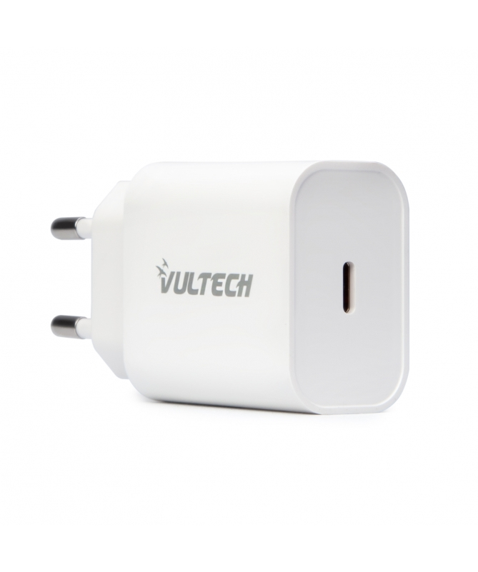 Vultech CC-120PDC mobile device charger Universal White AC Fast charging Indoor