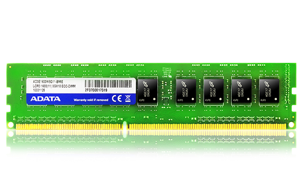 ADATA U-DIMM ECC DDR3 1600 1.5V