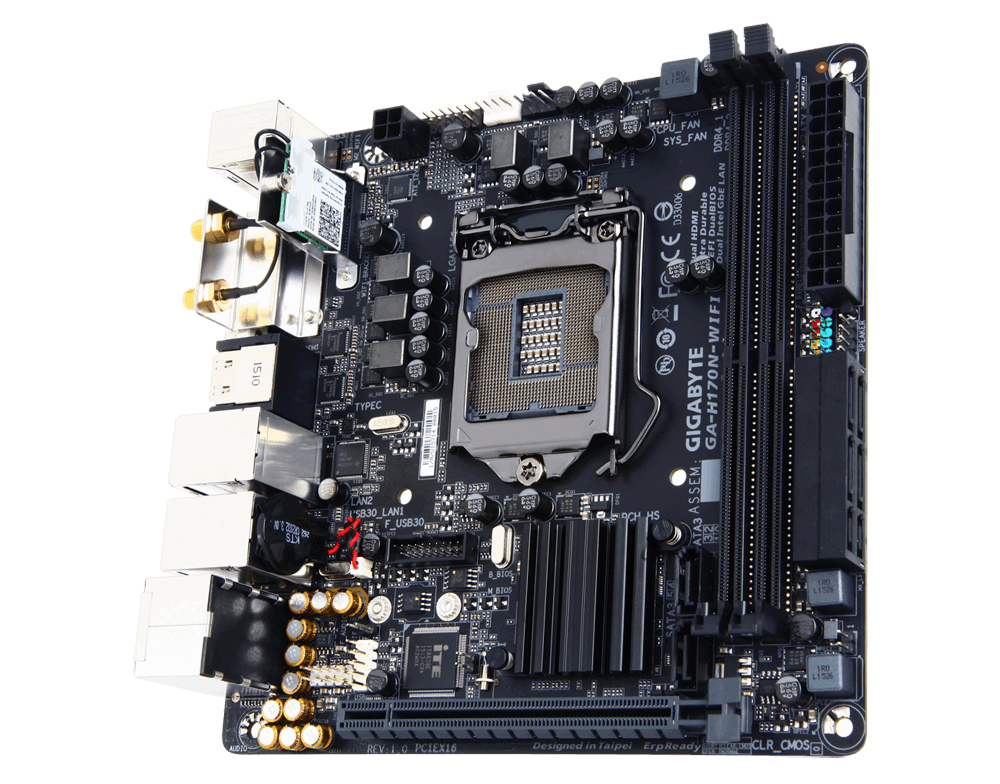 GIGABYTE GA-H170N-WIFI (rev. 1.0) – image 3