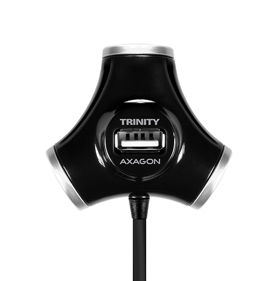 Axagon HUE-X3B interface hub USB 2.0 480 Mbit/s Black – image 8