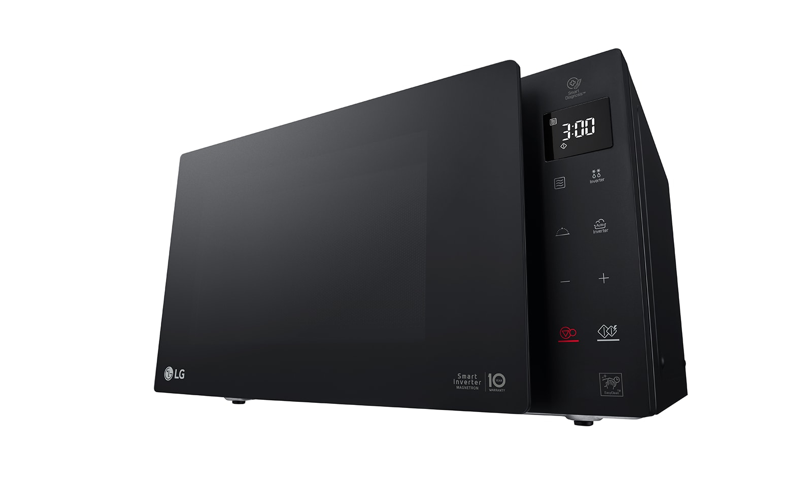 LG MS2535GDS microwave Black Solo microwave Countertop – image 3