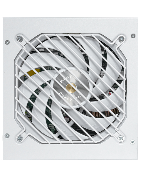 Mars Gaming MPB650SIW alimentatore per computer 650 W 24-pin ATX ATX Bianco