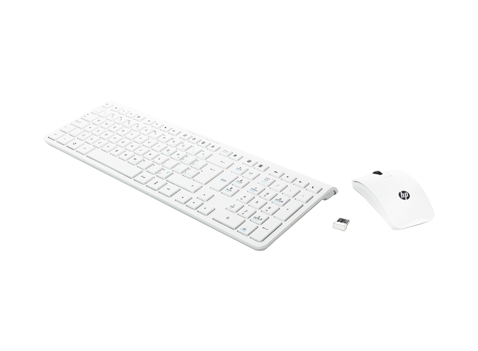 HP C6400 keyboard Mouse included RF Wireless White – image 4