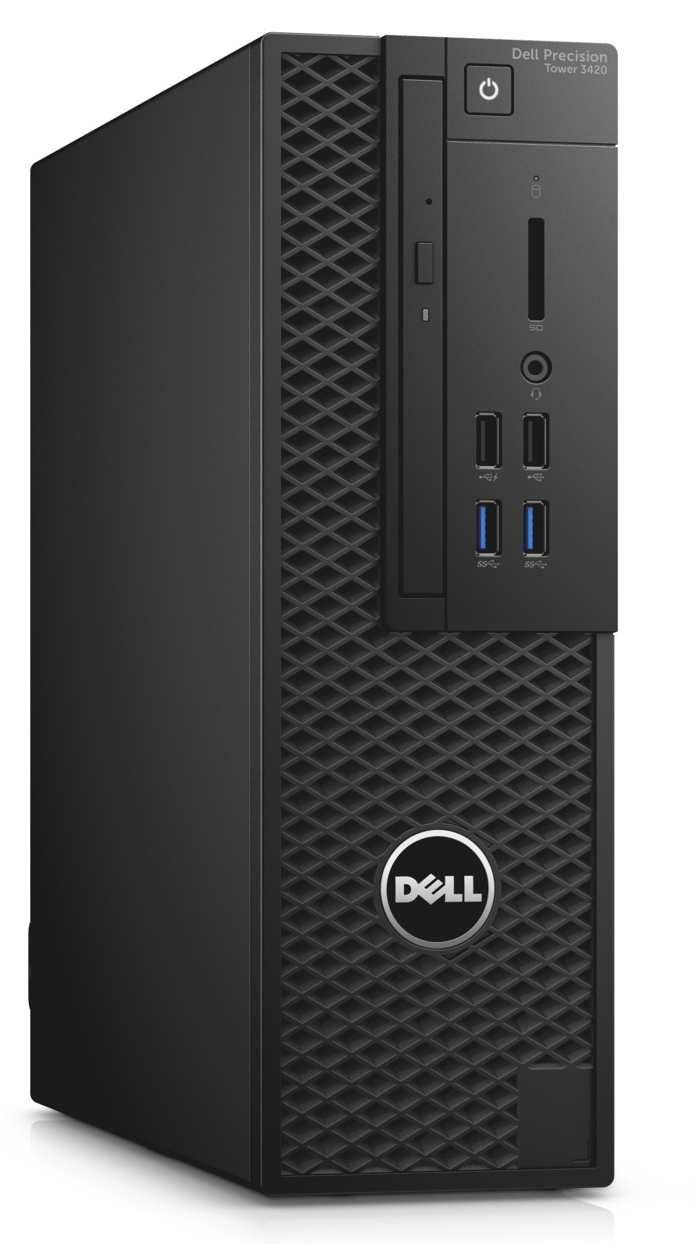 DELL Precision T3420 Intel® Xeon® E3 v6 E3-1225V6 16 GB DDR4-SDRAM 256 GB SSD Windows 10 Pro SFF Workstation Black image 3