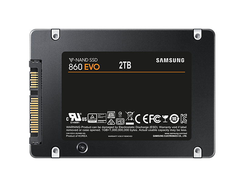 Samsung 860 EVO 2 TB 2.5″ Serial ATA III MLC image 5
