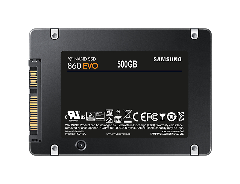 Samsung 860 EVO 500 GB 2.5″ Serial ATA III MLC image 2
