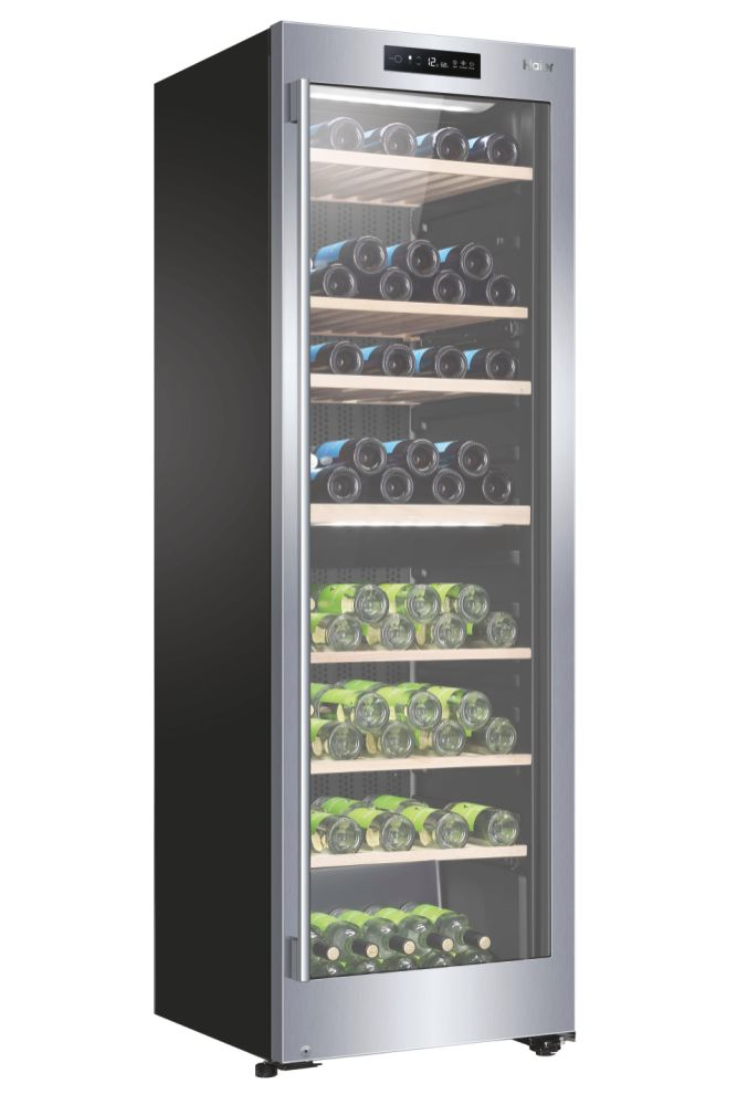 Haier Wine Bank 60 Series 7 WS137GDNFI Compressor wine cooler Freestanding Black 137 bottle(s) – image 8