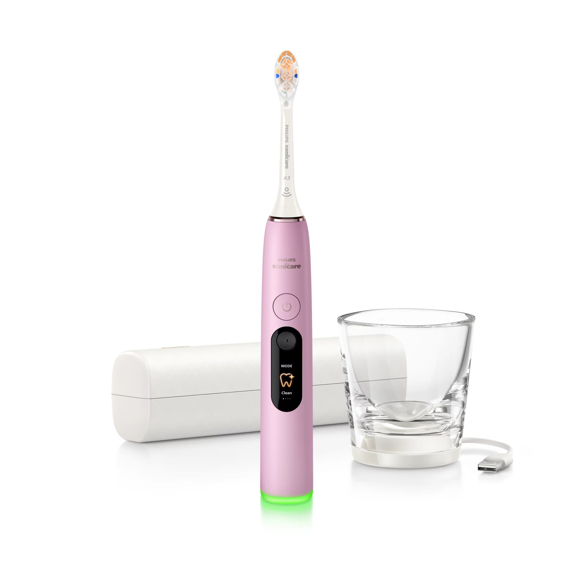 Philips HX8533/15 electric toothbrush Adult Sonic toothbrush Pink – image 1