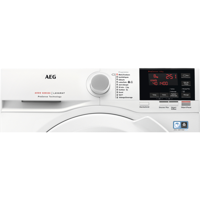 AEG L6FBR842G washing machine Front-load – image 5