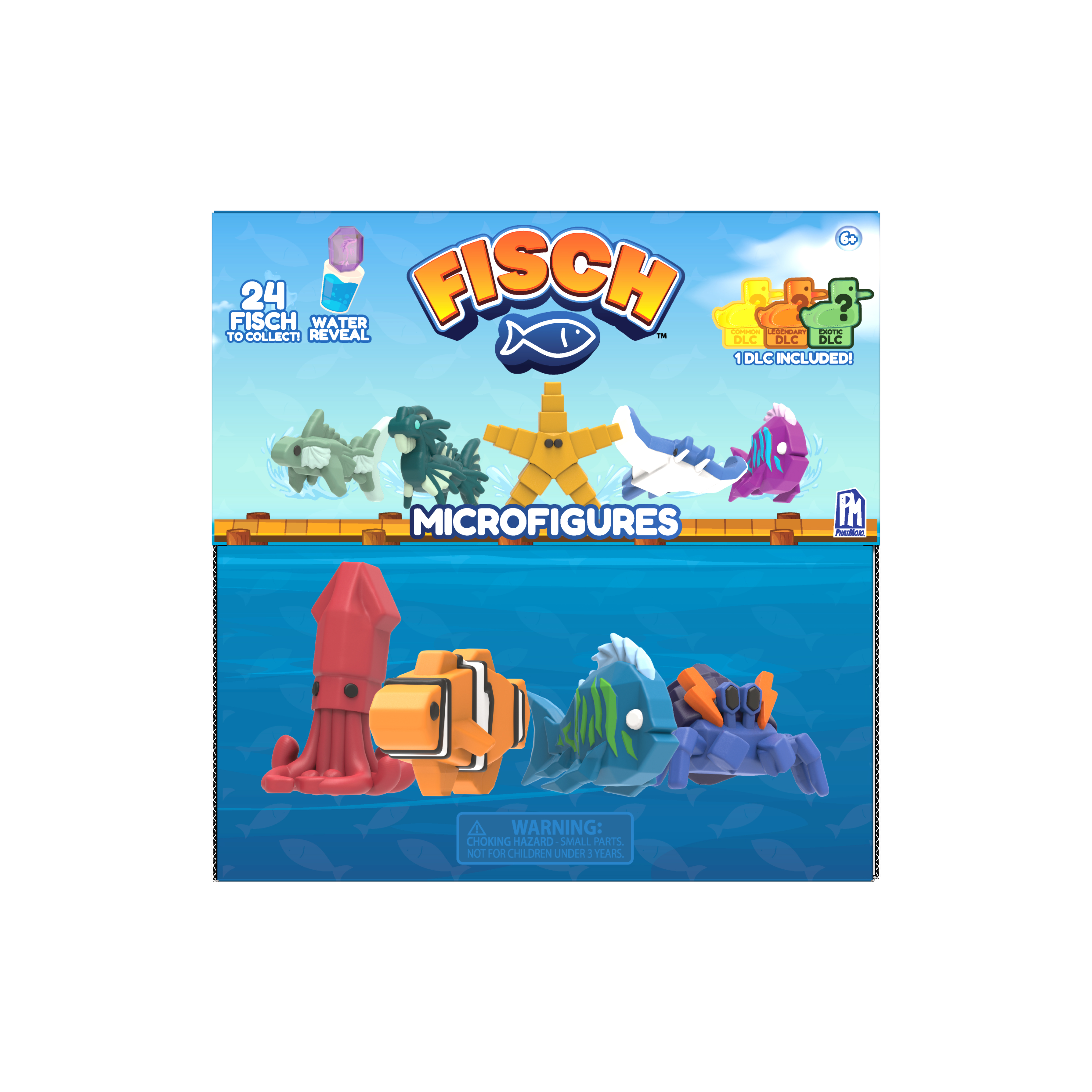 Resim Fisch Microfigure Oyuncak Figür Seti Karışık Renkler 6+ Yaş