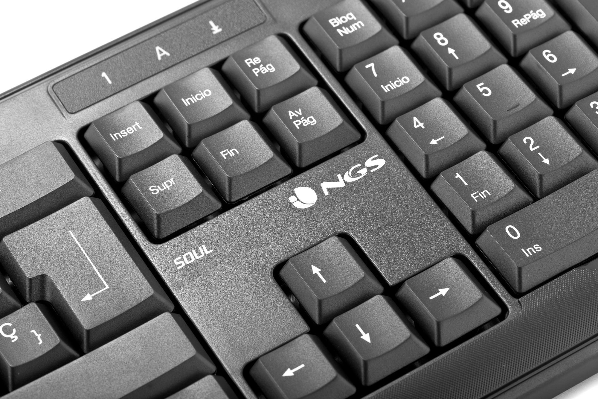 NGS Soul keyboard Home USB Black – image 4