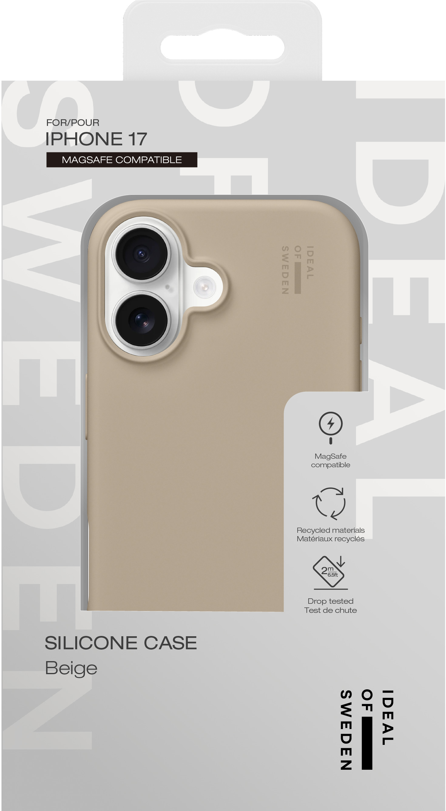 iDeal of Sweden Silicone Case MagSafe iPhone 17 Perfect Beige – image 5