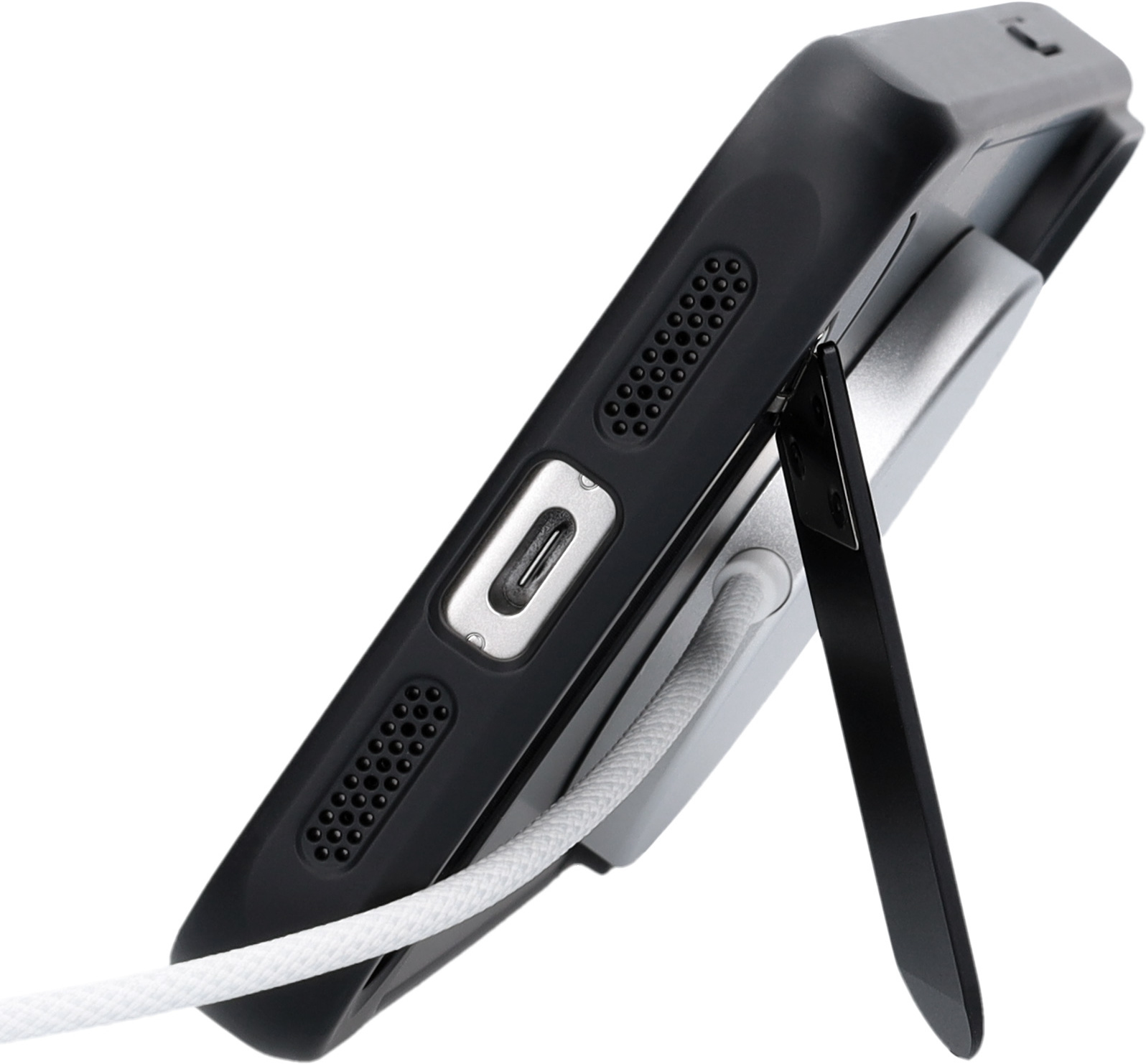 Mobiparts Hardcover Samsung Galaxy S26 Ultra with Stand Function Satin Black (Magsafe Compatible) – image 3