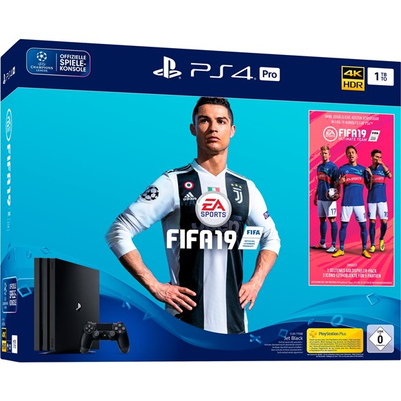 Sony Interactive Entertainment PlayStation 4 Pro 1TB + FIFA 19 – image 1