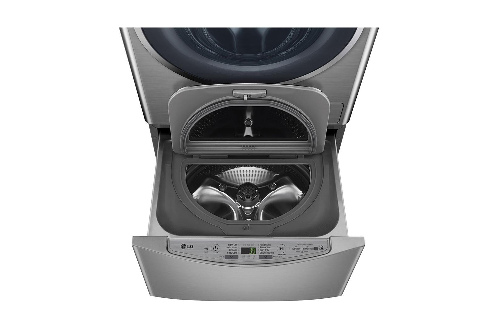 LG F4J9VHP2TD/F8K5XNK4 washer dryer Freestanding Front-load Grey – image 5