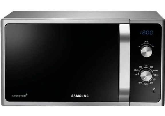 Samsung MG23F301EFS microwave Black, Silver Countertop
