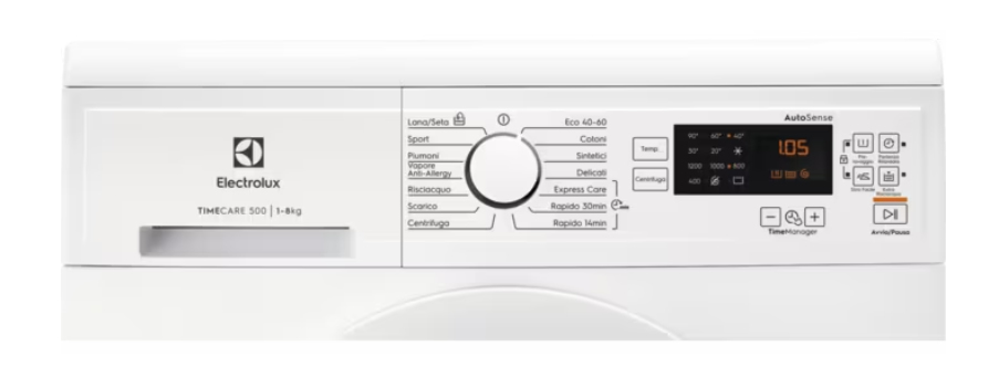 Electrolux EW2F5820WG washing machine Front-load – image 2