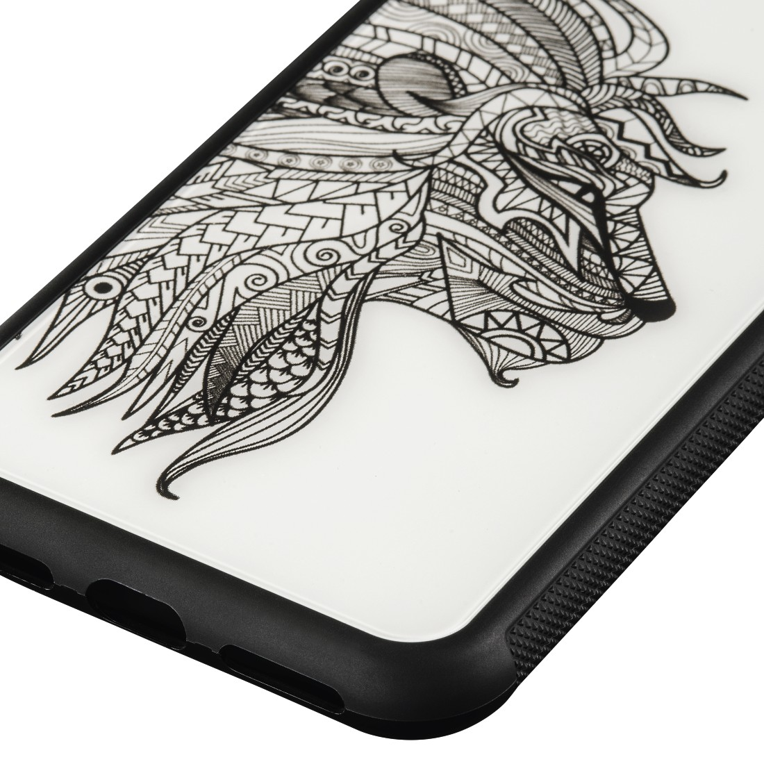 Hama Aslan mobile phone case Cover Black, White – image 4