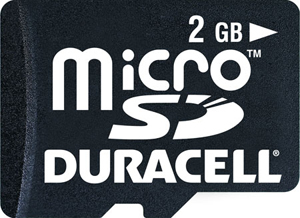 Duracell microSD 2GB