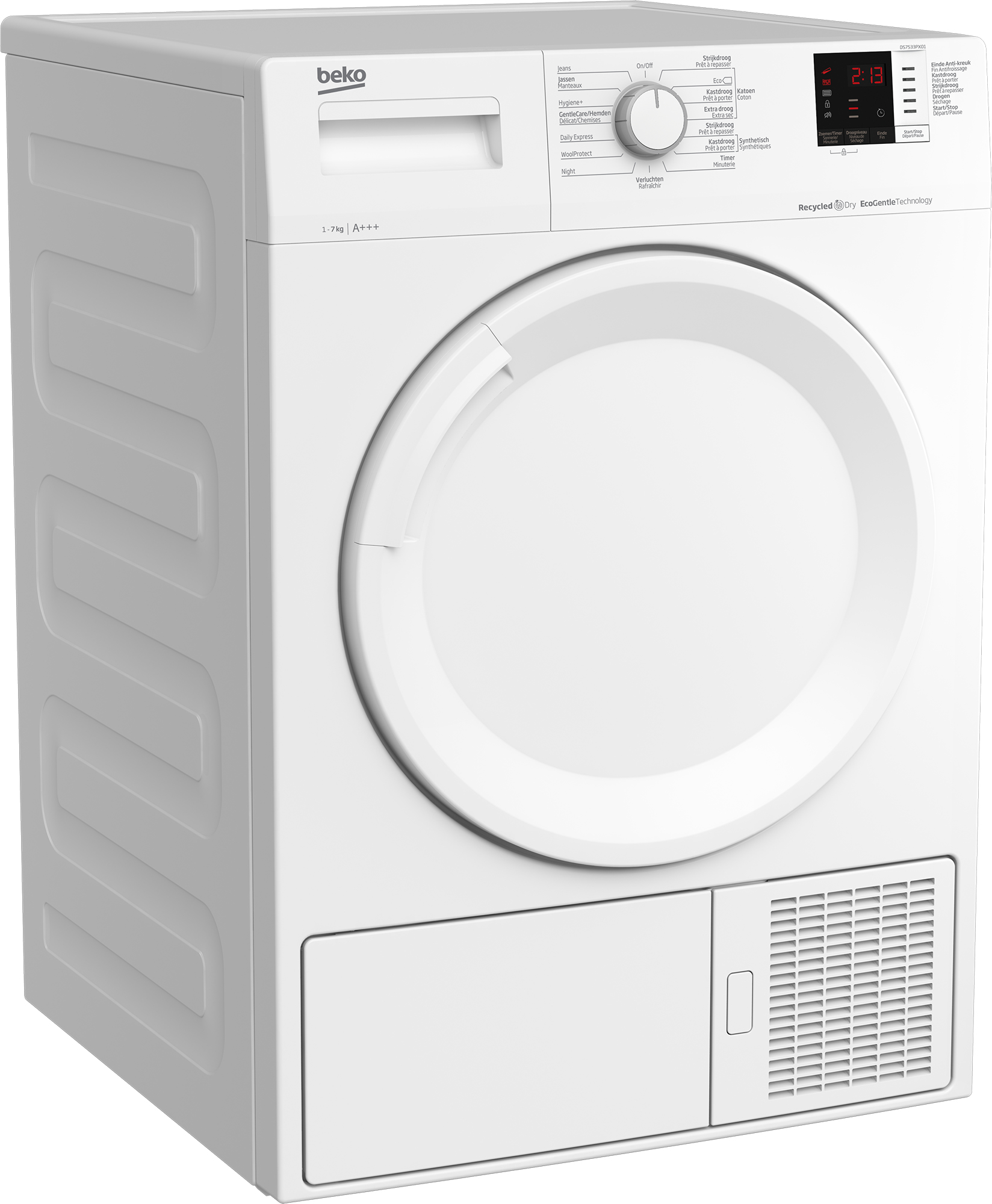 Beko DS7533PX01 tumble dryer Freestanding Front-load – image 2