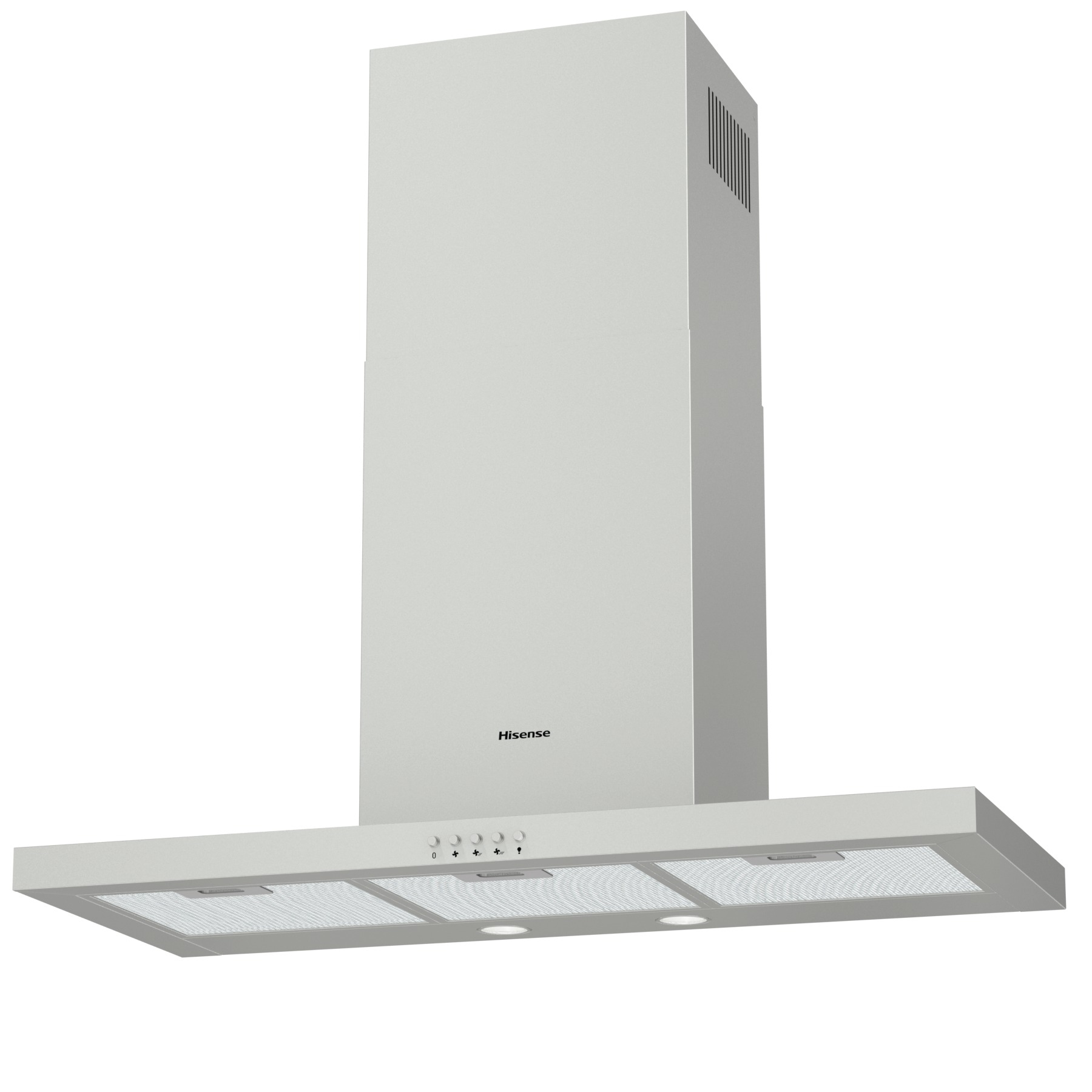 Hisense CH9T4BXUK cooker hood Wall-mounted Stainless steel 412 m³/h – image 2