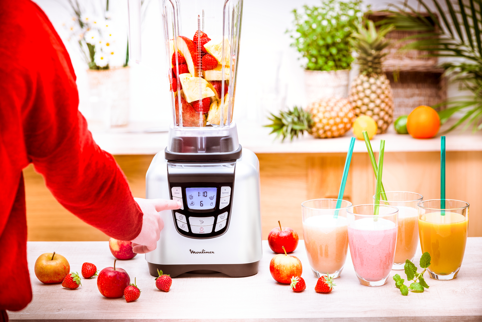 Moulinex LM935 2 L Tabletop blender 1500 W Black, Grey – image 2