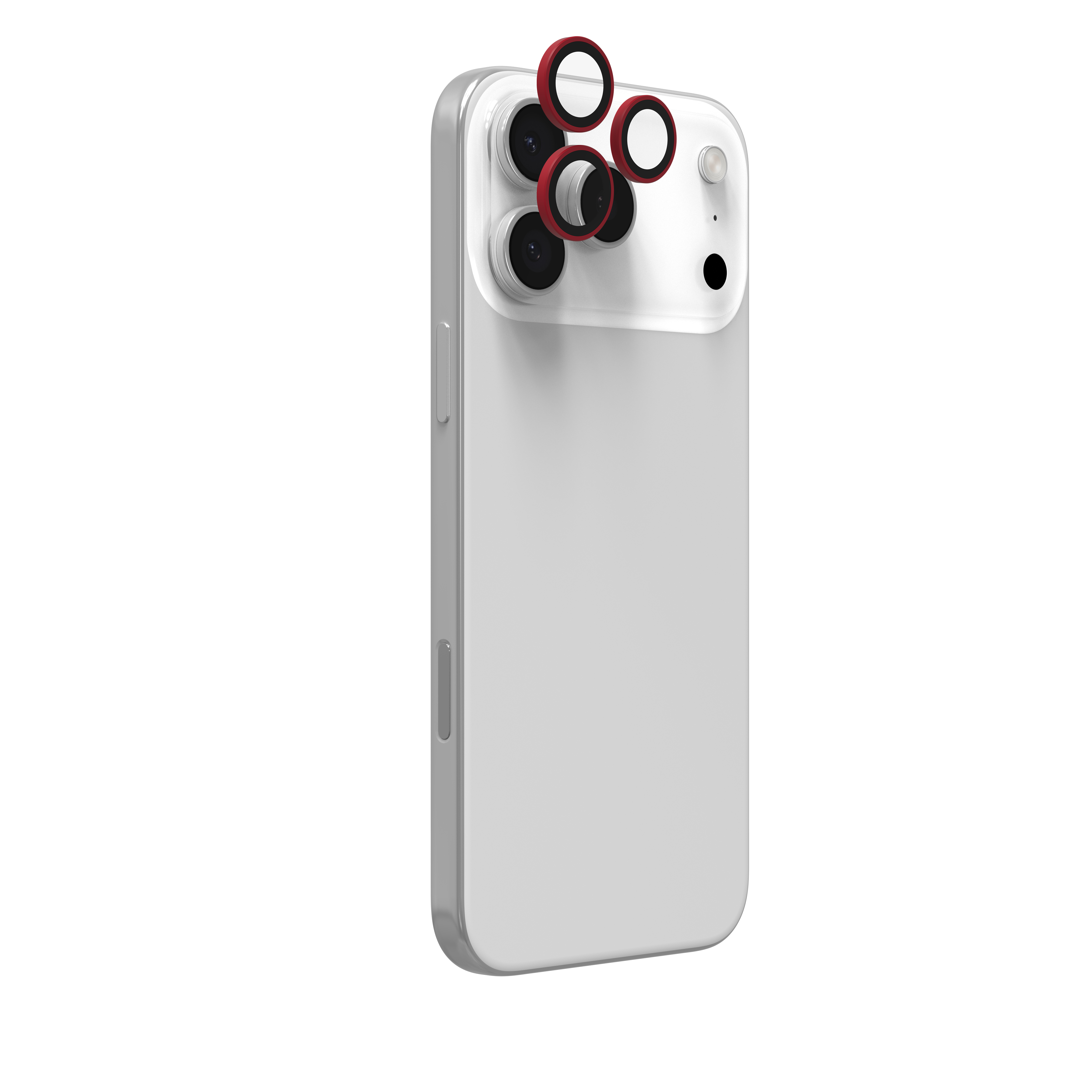 InvisibleShield Glass Elite (CameraRings) Lens Protection For Apple iPhone 17 Pro/17 Pro Max, 16 Pro/16 Pro Max/15 Pro/15 Pro Max Pink